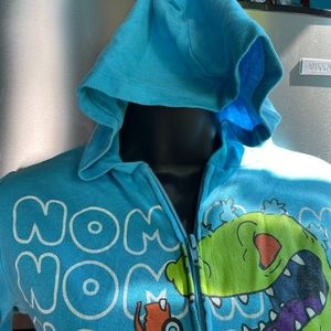 Nickelodeon Rugrats Reptar long-sleeve zip-up